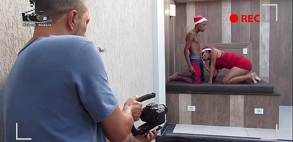  Backstage Bastidores da gravação  cena de Natal. ( Vídeo completo no xvideos red )  Rubens Badaro   Wallif Santos